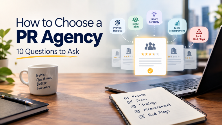 How to choose a PR agency: 10 questions to ask before hiring Choosing the Right PR Agency by growthedge